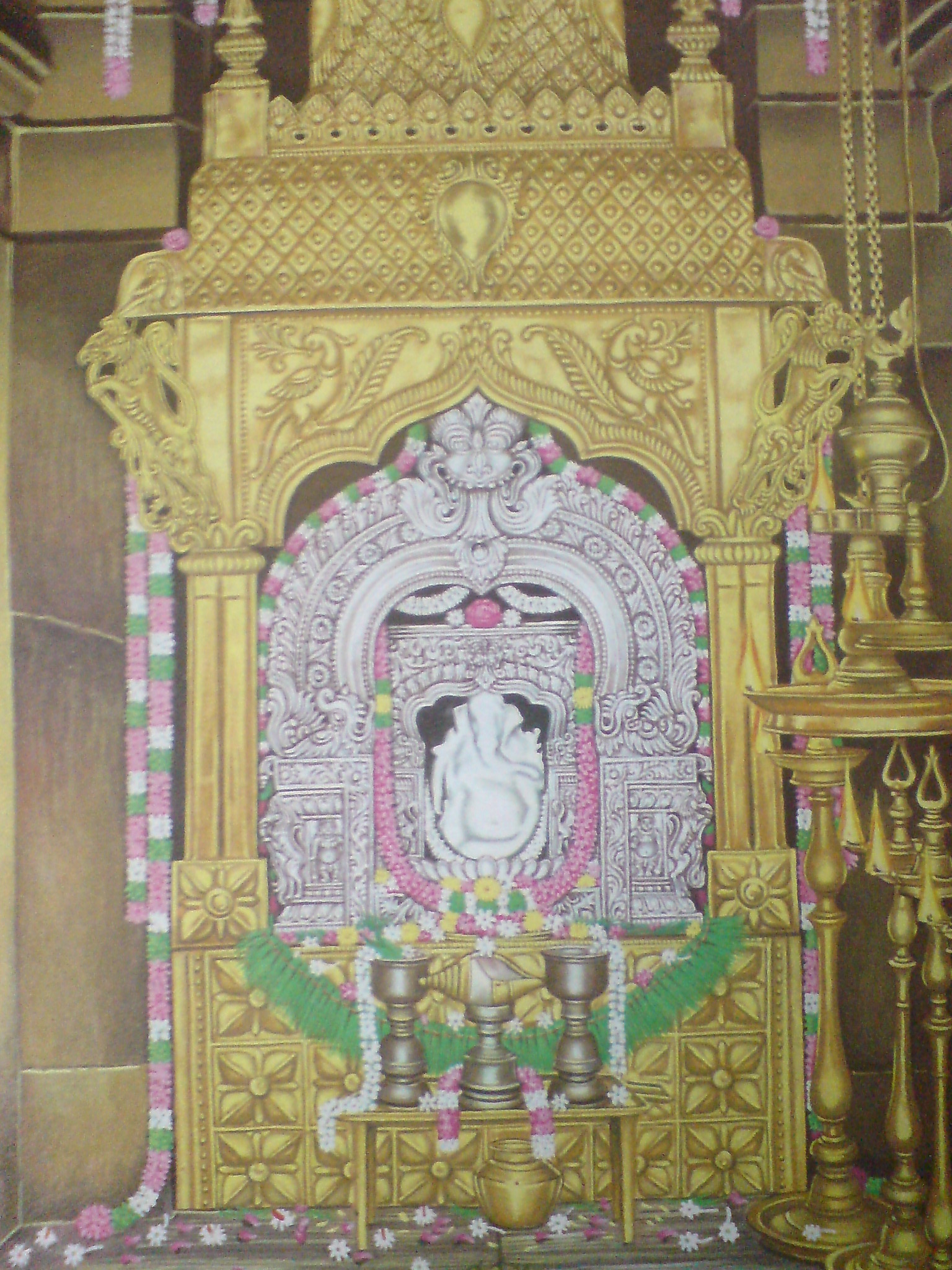 Sri Vellai Pillaiyar or Swetha Vinayakar Temple - Thiruvalanchuzhi